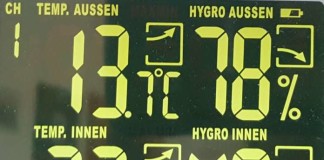 Langzeitmessungund Langzeitspeicherung mit Hygrometer Datenlogger