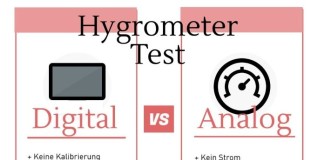 Hygrometer digital vs. analog, unterschied